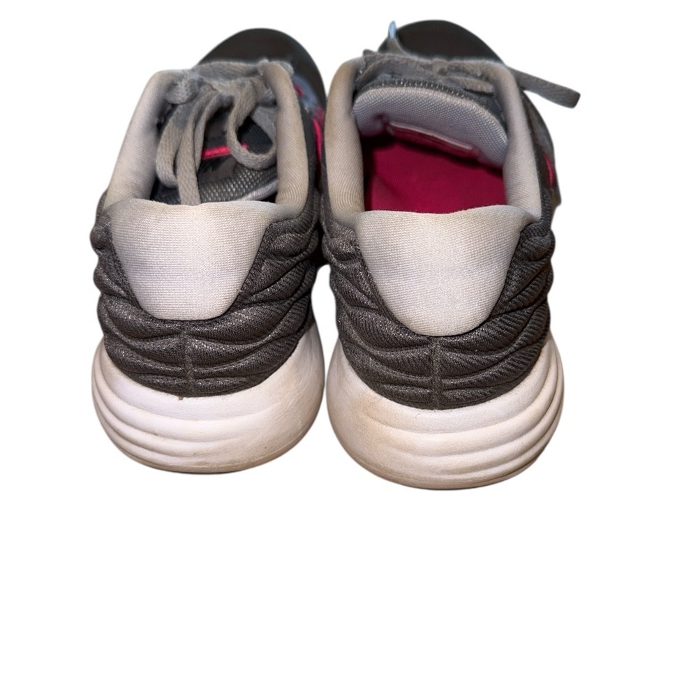 Nike Women's Lunarstelos Running Shoe Grey/Pink Blast 6.5 - Picture 5 of 7